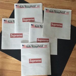 New York post limited edition supreme 8/13/18